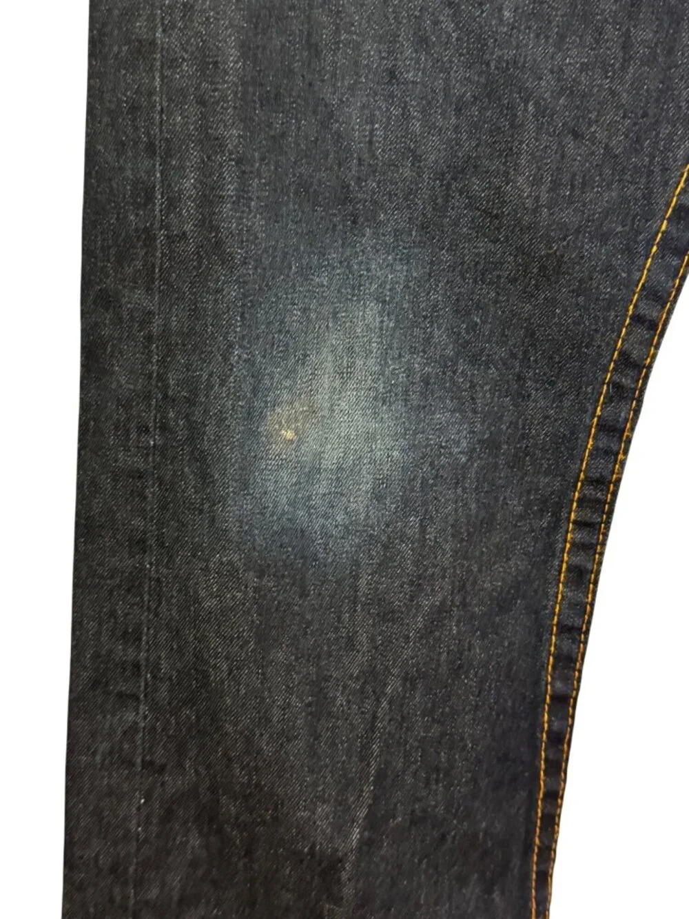 True Religion Mens Straight Leg Dark Wash Jeans Size 33 Made In Mexico